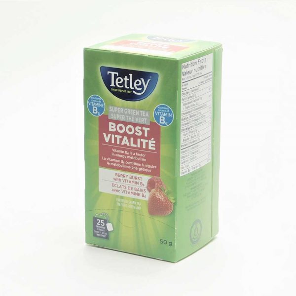 Tetley Super Green Berry Burst Tea Boost (with B6)
